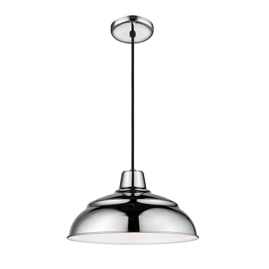 Millennium R Series 1 Light 8.25" Cord Hung Pendant, Nickel