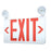 RP Lighting Standard RW Em. Exit 120/277VAC Universal, White - RXEL37-1RW