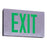RP Lighting LED Di-Cast Exit Green Double Face, White - RXL16-1GBA