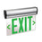 RP Lighting 1Lt Slope CeilingLit Exit, Double Face-SD, Aluminum - RXL18GBA-SD