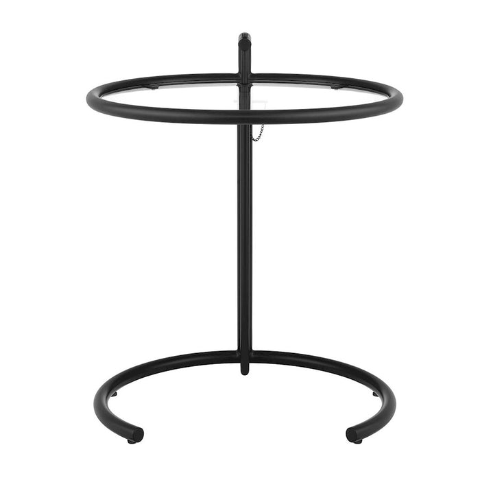 Modway Eileen Gray Metal Side Table, Black