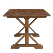 Modway Windchime 71" Dining Table, Walnut - EEI-4579-WAL