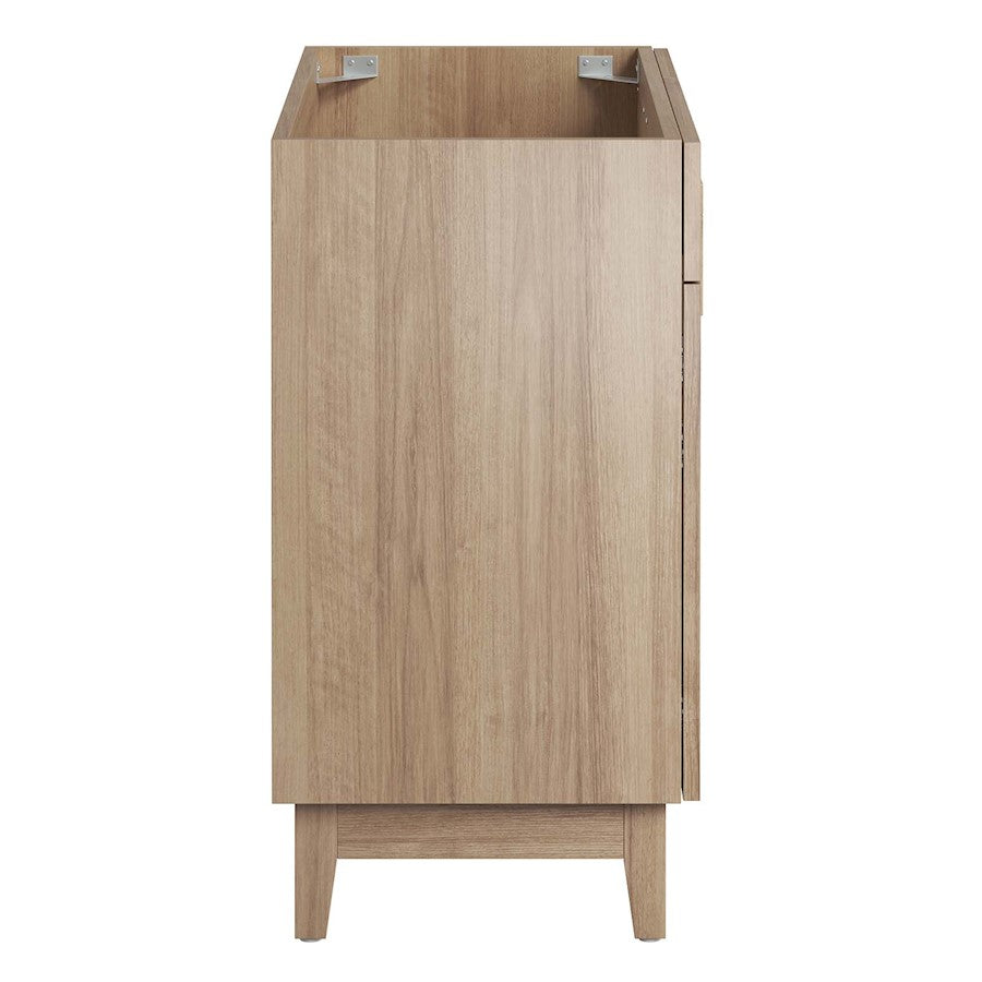 Modway Miles 36" Bathroom Vanity Cabinet, Oak - EEI-6400-OAK