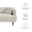 Modway Zoya Sofa, Ivory