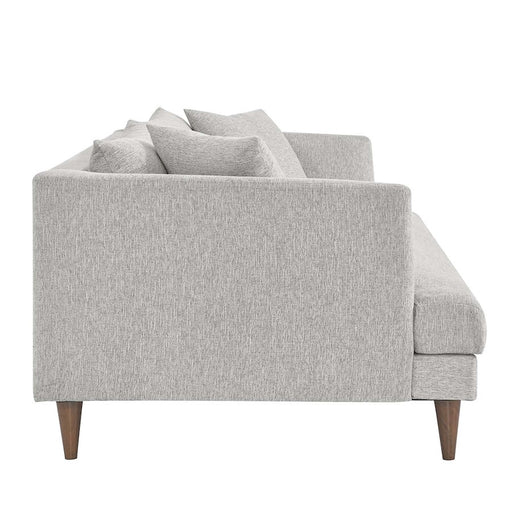 Modway Zoya Sofa, Light Gray Fabric - EEI-6405-HLG