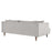 Modway Zoya Sofa, Light Gray Fabric