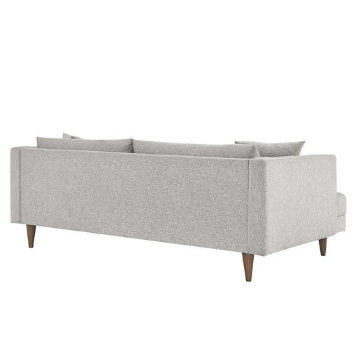 Modway Zoya Sofa, Light Gray Fabric