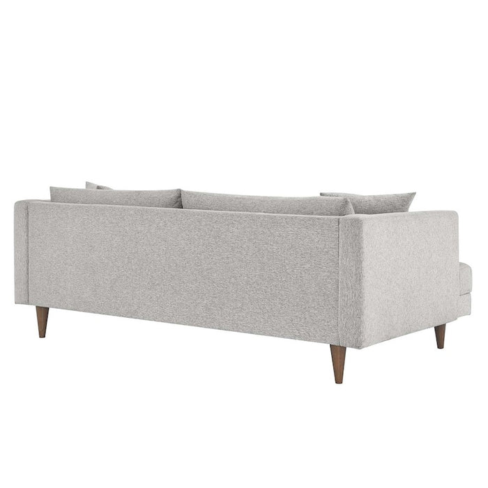 Modway Zoya Sofa, Light Gray Fabric