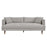 Modway Zoya Sofa, Light Gray Fabric