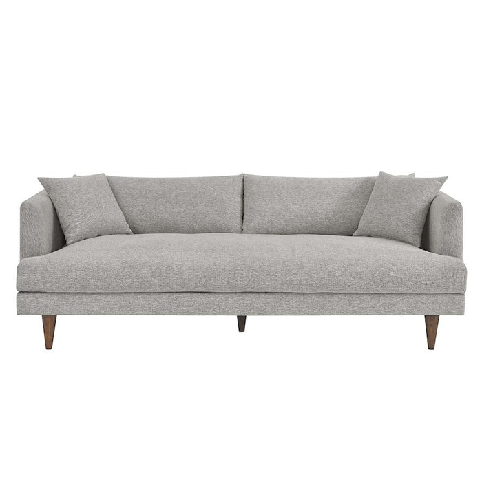 Modway Zoya Sofa, Light Gray Fabric