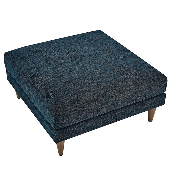 Modway Zoya Ottoman, Navy Fabric