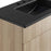 Modway Miles 36" Bathroom Vanity, Black/Oak