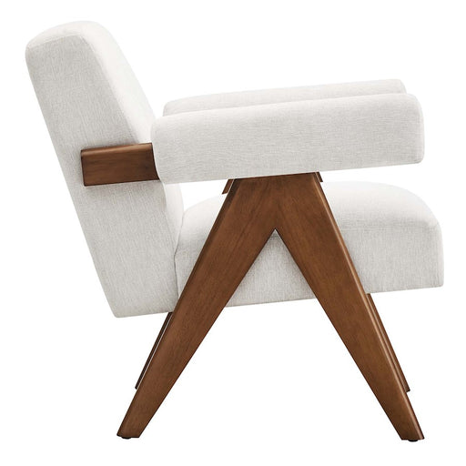 Modway Lyra Fabric Armchair, Ivory - EEI-6503-HEI