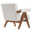 Modway Lyra Fabric Armchair, Ivory