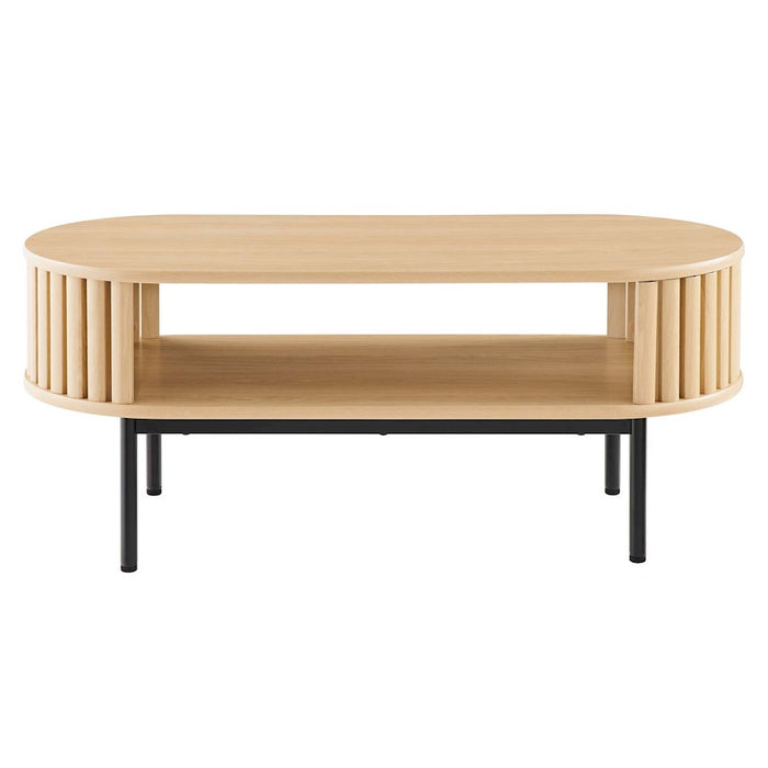 Modway Fortitude Coffee Table, Oak