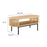 Modway Fortitude Coffee Table, Oak