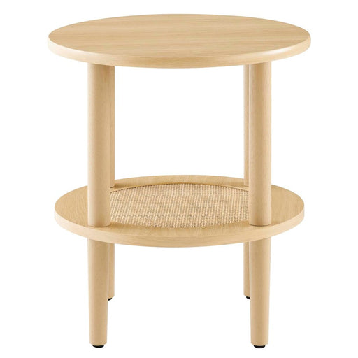 Modway Torus Round Side Table, Oak - EEI-6527-OAK