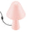 Modway Jovial Metal Mushroom Table Lamp, Pink