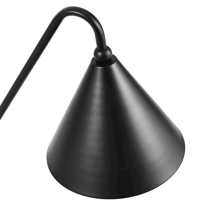 Modway Ayla Marble Base Table Lamp, Black