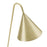 Modway Ayla Marble Base Floor Lamp, Satin Brass