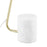 Modway Ayla Marble Base Floor Lamp, Satin Brass