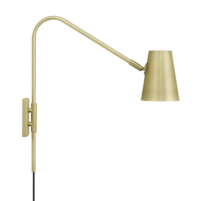 Modway Faye Metal Wall Sconce, Satin Brass