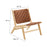 Modway Saoirse Lounge Chair, Natural Brown