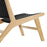 Modway Saoirse Lounge Chair, Natural Black