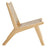 Modway Saoirse Lounge Chair, Natural - EEI-6543-NAT-NAT