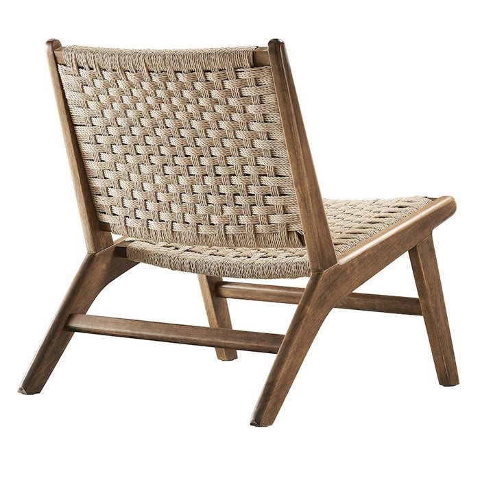 Modway Saoirse Lounge Chair, Walnut/Natural