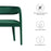 Modway Pinnacle Velvet Accent Bench, Green