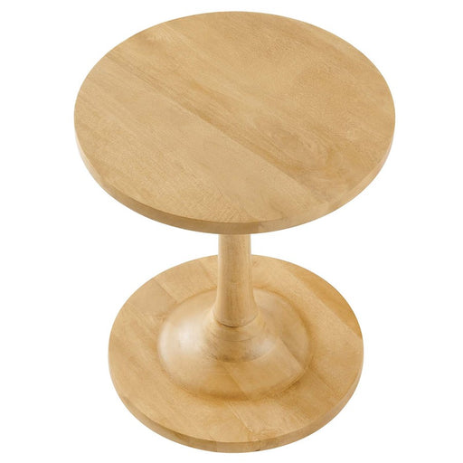 Modway Lina Round Side Table, Oak - EEI-6573-OAK