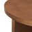 Modway Silas Round Coffee Table, Walnut