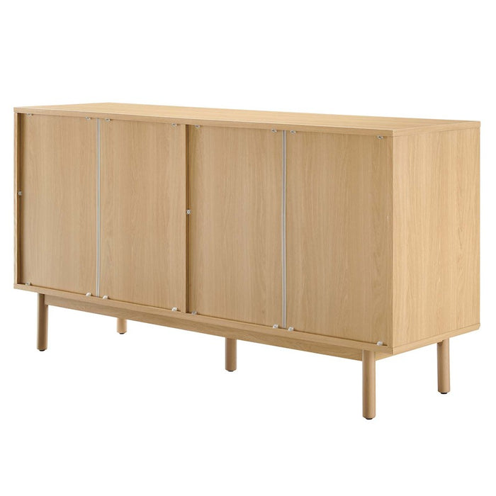 Modway Milo 63" Sideboard, Oak/Tan