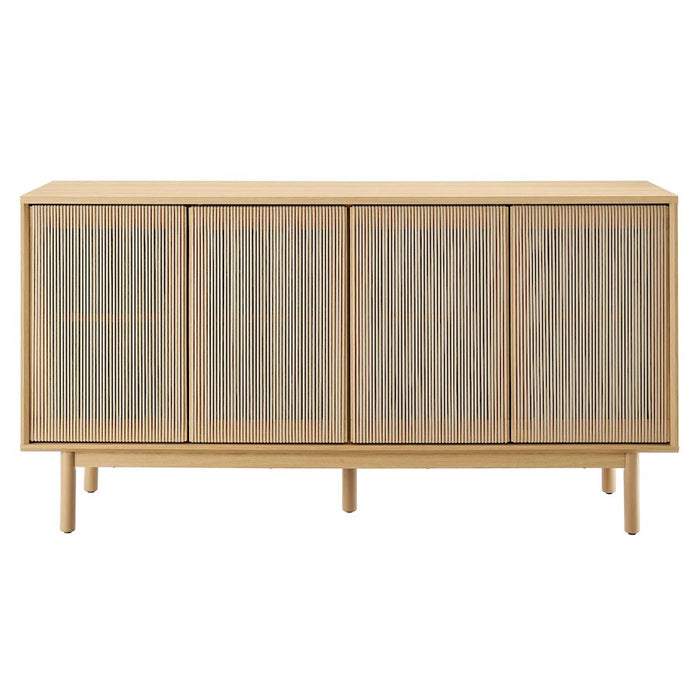 Modway Milo 63" Sideboard, Oak/Tan