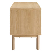 Modway Milo 59" TV Stand, Oak/Tan - EEI-6584-OAK-TAN