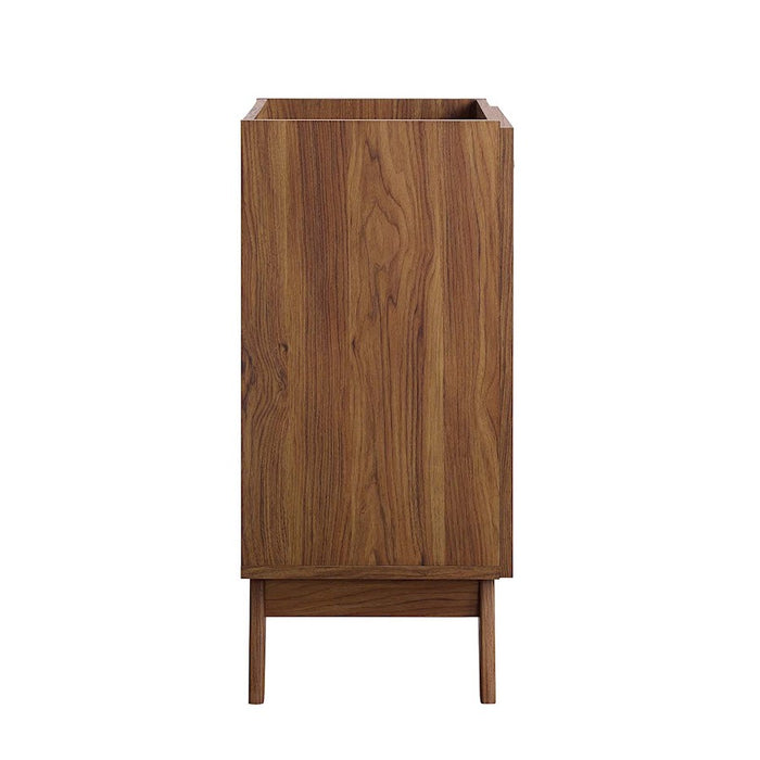 Modway Soma 18" Bathroom Vanity Cabinet, Walnut - EEI-6585-WAL