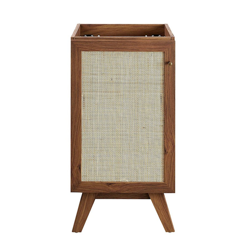 Modway Soma 18" Bathroom Vanity Cabinet, Walnut