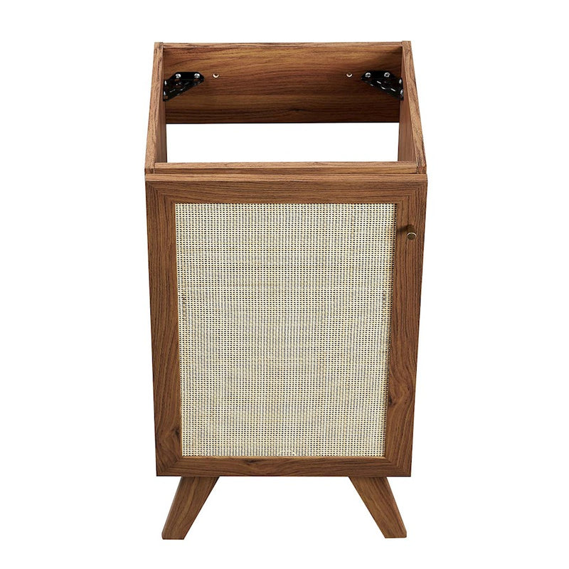 Modway Soma 18" Bathroom Vanity Cabinet, Walnut