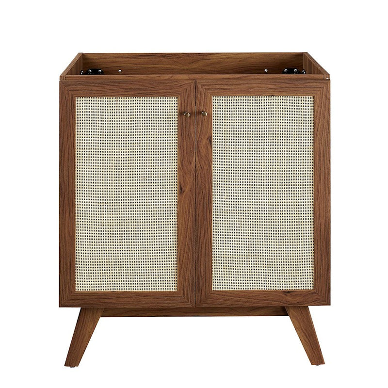 Modway Soma 30" Bathroom Vanity Cabinet, Walnut