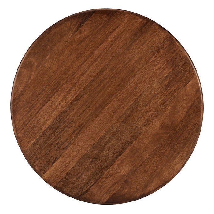 Modway Rivian Round 34" Coffee Table, Walnut