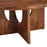 Modway Rivian Round 34" Coffee Table, Walnut