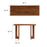 Modway Rivian 46" Console Table, Walnut