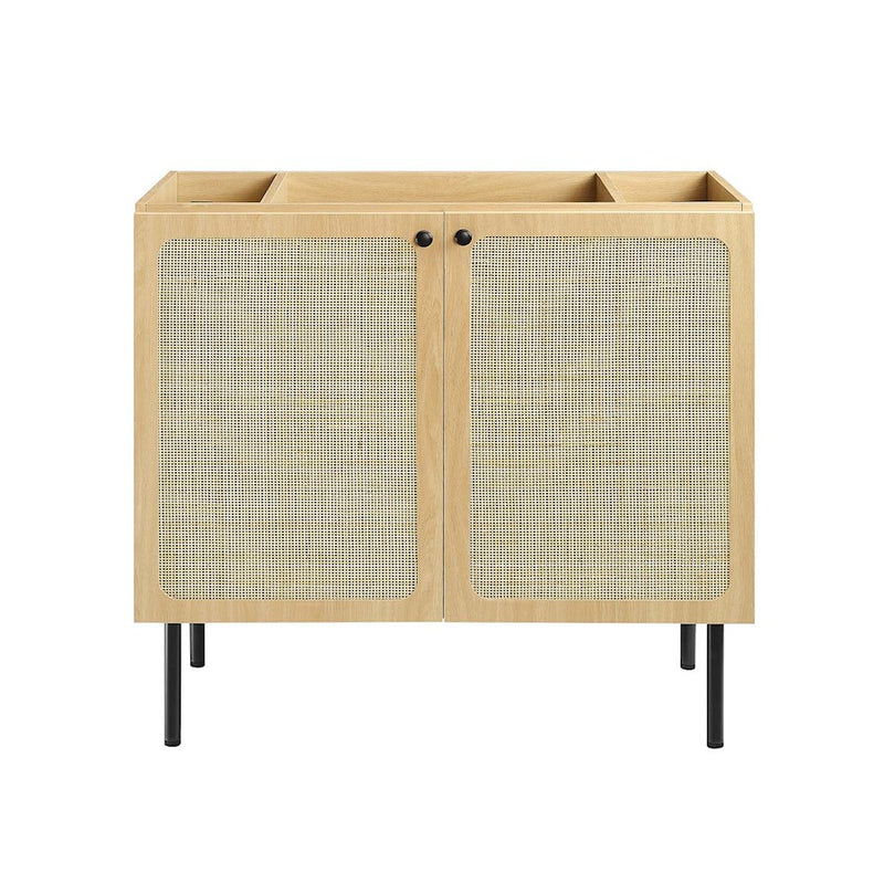 Modway Chaucer 36" Bathroom Vanity Cabinet, Oak