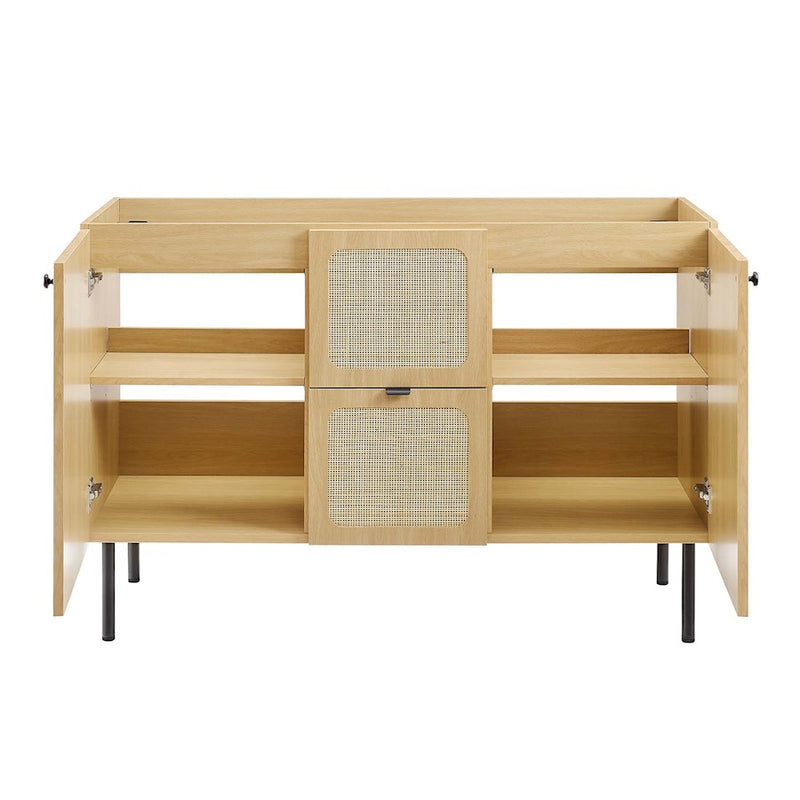 Modway Chaucer 48" Bathroom Vanity Cabinet, Oak