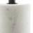 Modway Lyric Round Side Table, White/Black