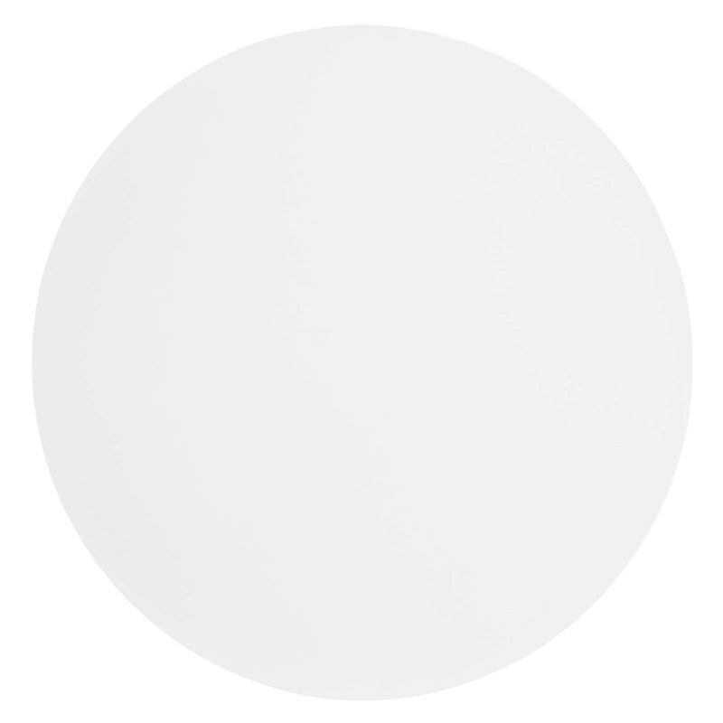 Modway Aliza Round Marble Side Table, White