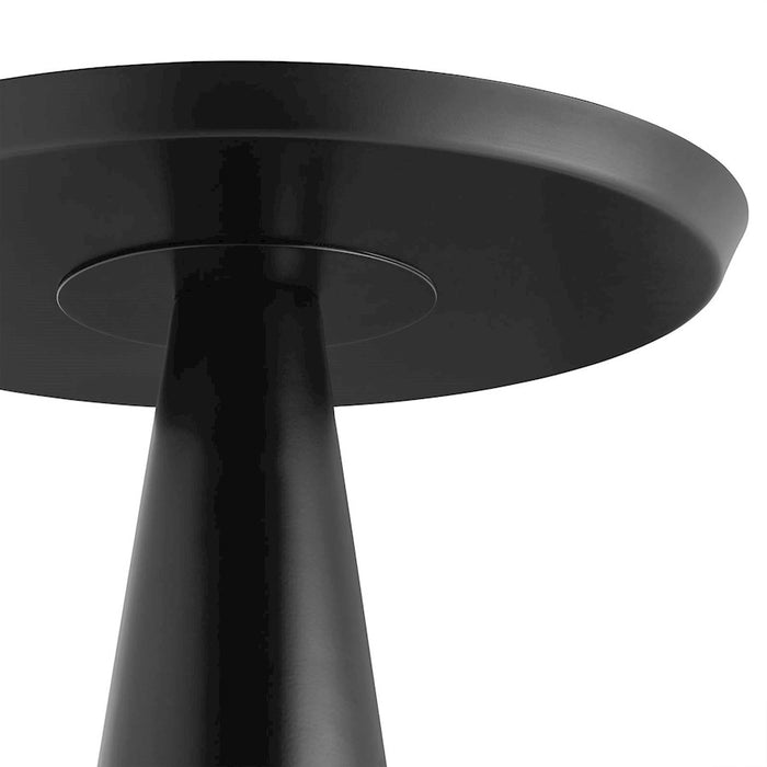 Modway Maren Round Side Table, Black