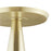 Modway Maren Round Side Table, Brass