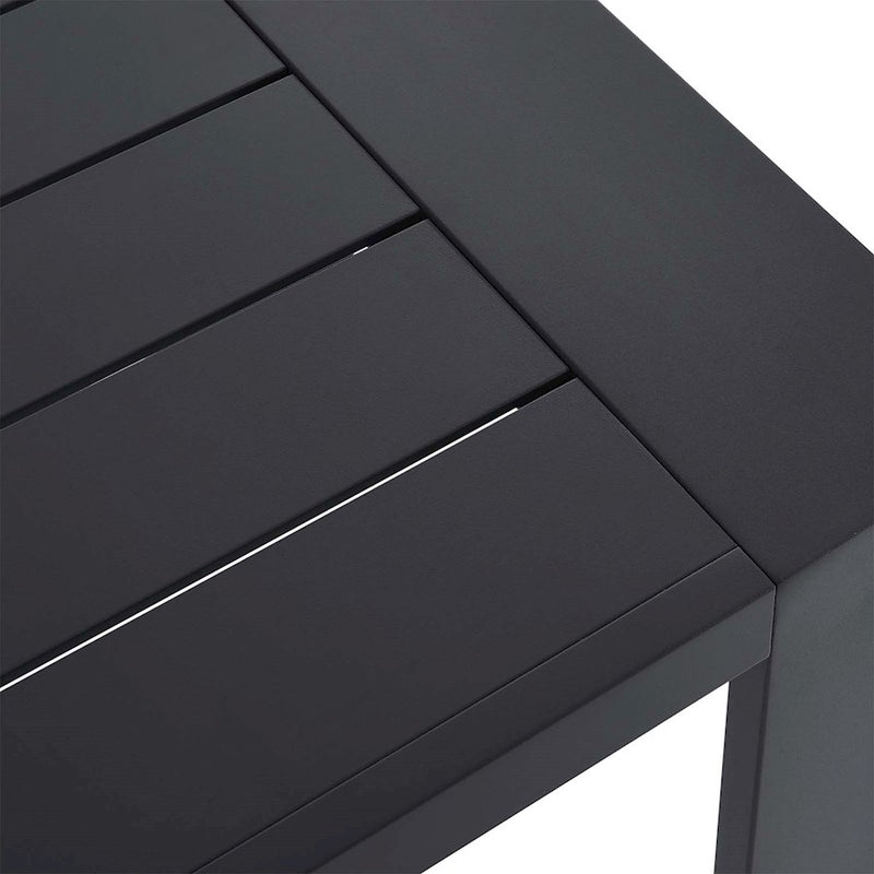 Modway Tahoe Outdoor End Table, Gray